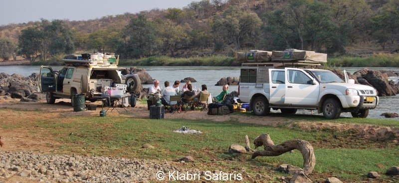 Camp am Kunene Fluss